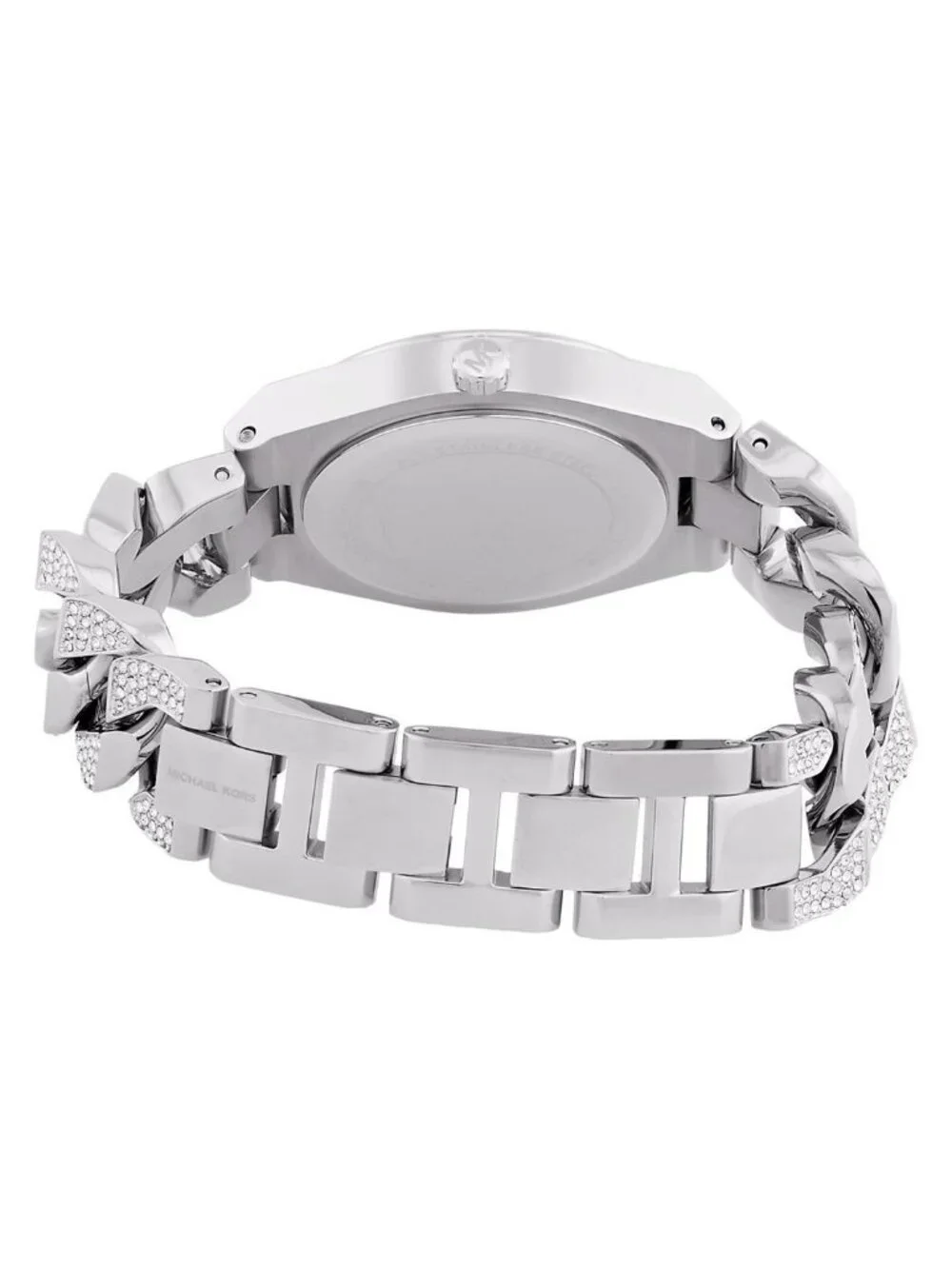 NWT Michael Kors Lennox Quartz Silver Dial Ladies Watch